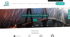Desktop Screenshot of fib-international.org
